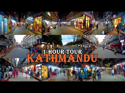 1 Hour Kathmandu City Tour 2023 - 4K Kathmandu Capital City of Nepal🇳🇵