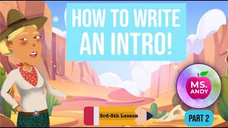 Opinion Writing for Kids | Part 2: Writing a Draft Introduction | Grades 3-5