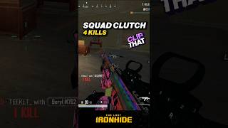 School Apps Squad Clutch 😎 - PUBG #pubg #pubgpc #pubgbattlegrounds #shorts #viral