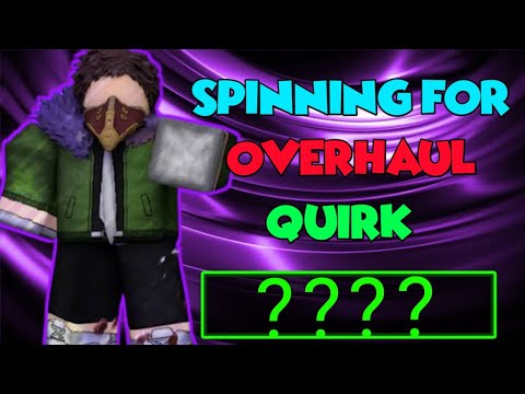 [ UPDATE ] Spinning for overhaul quirk and hellflame showcase on my hero mania
