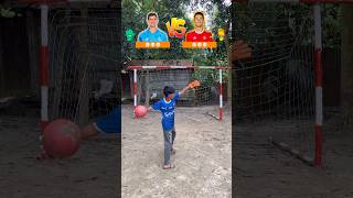 Goalkeeper 🆚 Striker 1v1 challenge ⁉️🔥🤯⚽️#shorts #football #trending #ronaldo #goalkeeper