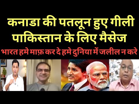 भारत के सामने कनाडा ने घुटने टेक दिए, मोदी का जलवा पाकिस्तानी ने भी माना | pak media shocked 😳