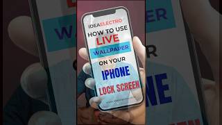 How to Use Live Wallpapers on Your iPhone Lock Screen #smartphone #tipsntricks #tech#iphone