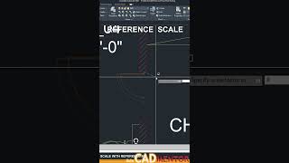 Scale with Referene #42 | AutoCAD tutorial for beginners | AutoCAD basics