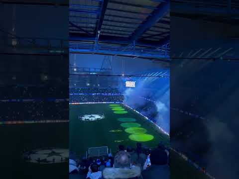 Etihad stadium manchester city v/s real madrid uefa champions league #etihadstadium #realmadrid