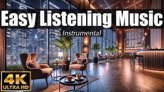 EASY LISTENING Music ☕️ 4K ULTRA HD | Instrumental Covers