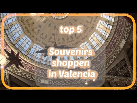 top 5 souvenirs kopen in Valencia / kerst shoppen met Suzie  (Dutch)