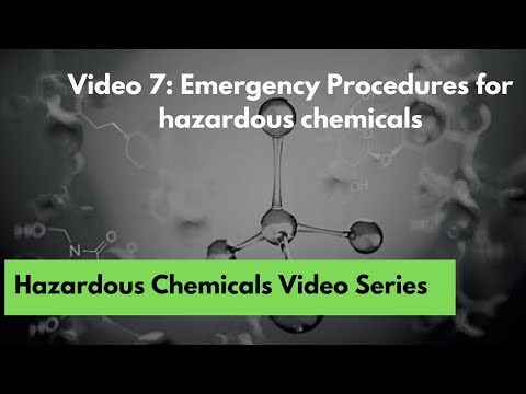 Emergency Procedures For Hazardous Chemicals