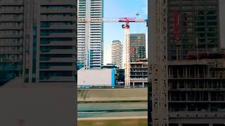 🏬🏙️ MODERN TORONTO – 🇨🇦 VIEW FROM THE GARDINER EXPRESSWAY #toronto #gardiner #highway #construction