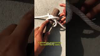 Outdoor tips, how to tie outdoor rope ladders #diy #toolsday #automobile #toolset #tips #copper