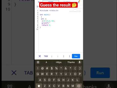#21 #ctutorials #programminglanguage #ccode #coding #clanguage #interviewquestions #codeing #python