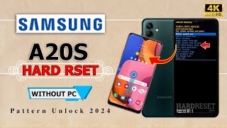 Samsung A20s Hard Reset \ Pattern Pin Password Fingerprint Unlock \ Samsung A20S Hard Reset 2024