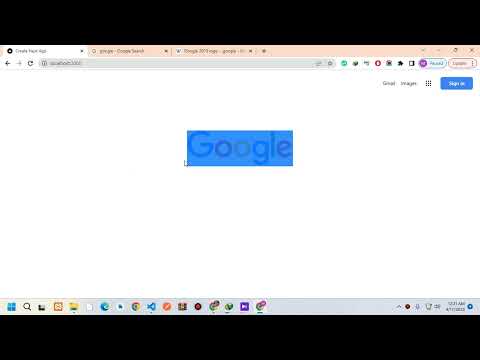 create google clone with nextjs and tailwindcss part 4