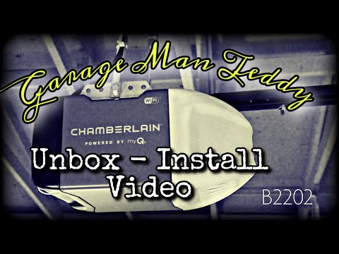 MyQ Belt Chamberlain B2202 UNBOX-INSTALL