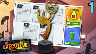 I Created The NEXT BIG Hollywood Movie Studio! | The Executive - Movie Industry Tycoon Ep. 1