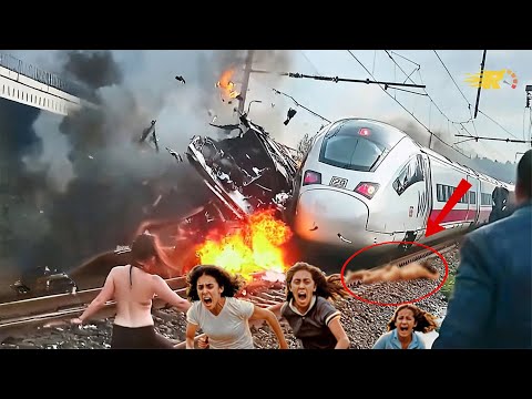 Most Unbelievable Train Crashes Compilation Moments Caught on Camera – Best Of Month #28