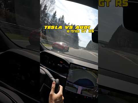 Cheapest Tesla Model S vs Audi e-tron GT RS acceleration!