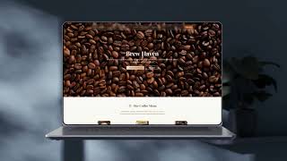 🚀 Stunning Café Website with React | Smooth Animations & Modern UI Design ☕✨ | Website for sale