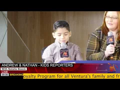 Ventura's Kids Reporters: With Natalie Boek