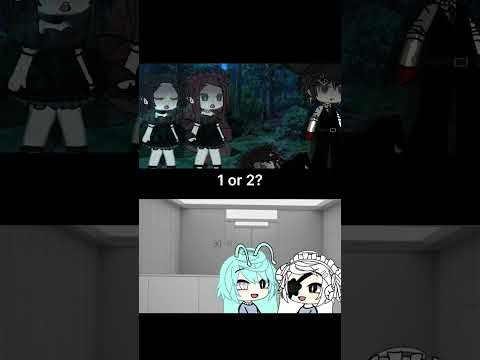 1 or 2? ib:? #gacha #gachaclub#gacha #meme #viralfypシ #fyp #shortsfeed