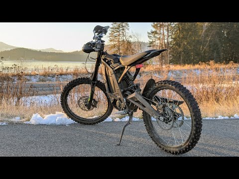 Stock Sur Ron X Top Speed Test VS 54 Tooth Sprocket + Range Comparison