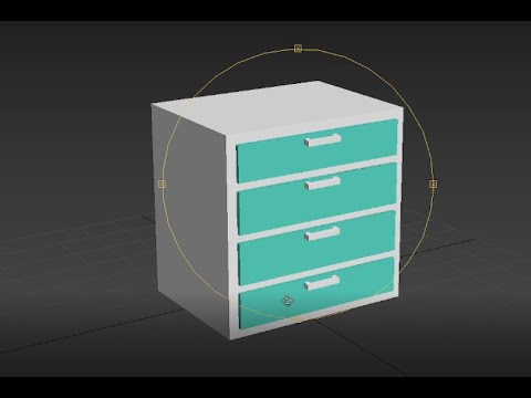 sides box || Cabinet Design in 3DS max