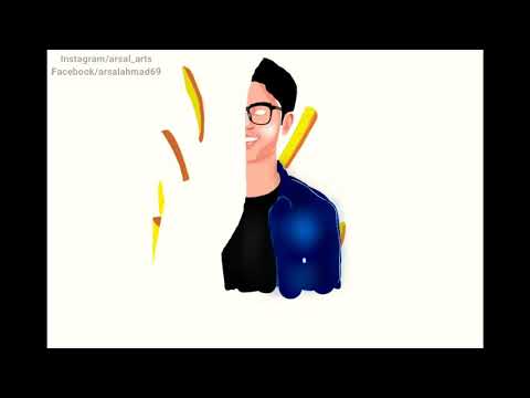 Layer Break Down - Vector portrait- Adobe Illustrator