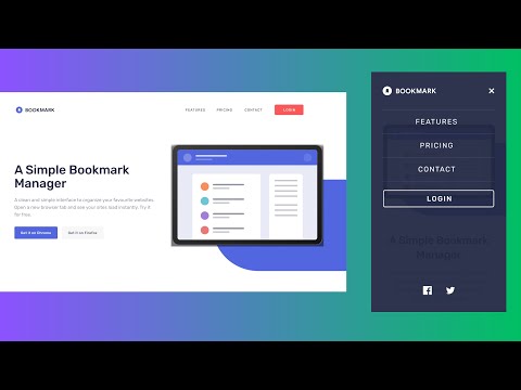 Header | Responsive | HTML | CSS | JS | Figma