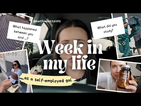 VLOG: Week in my life - Self-employed marketing girly, chats and a whole lotta WORK
