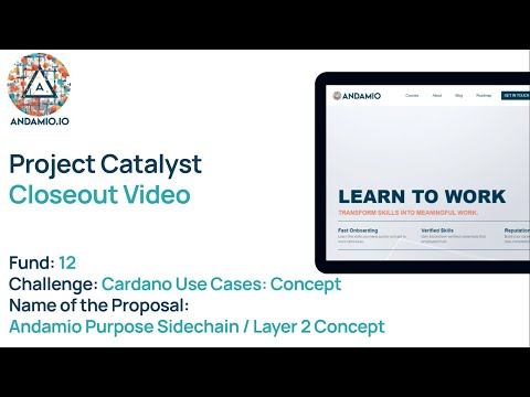 Closing Video Proposal: Andamio Purpose Sidechain / Layer 2 Concept
