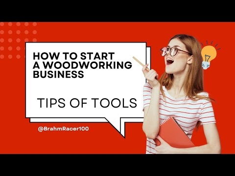 how to start a woodworking business