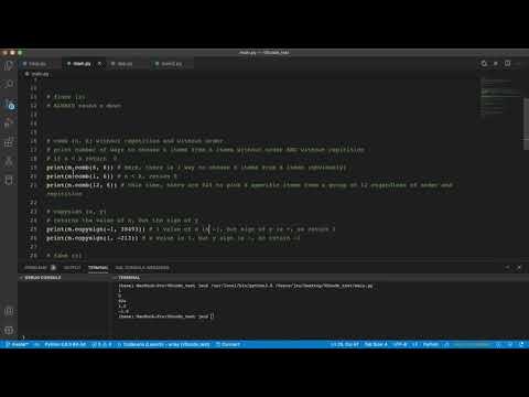 Math module in Python!