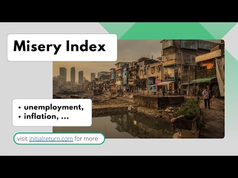 Hanke's annual misery index / Economic indicators
