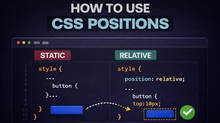 Learn CSS Positioning in 2minutes | Be a Layout Professional