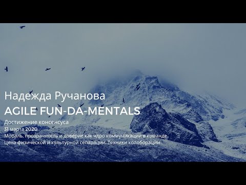 Вебинар 3. Достижение консенсуса
