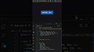 Today ,Creating a Glowing Hover Button with Floating Bubbles using just CSS #coding #css