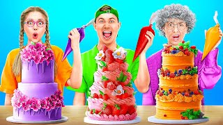मास्टरपीस या कलंक? | 123GO! FOOD द्वारा द ग्रेट केक डेकोरेटिंग चैलेंज।