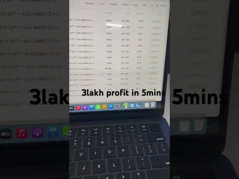 3lakh in 5mins.. follow to learn the logic behind the trade