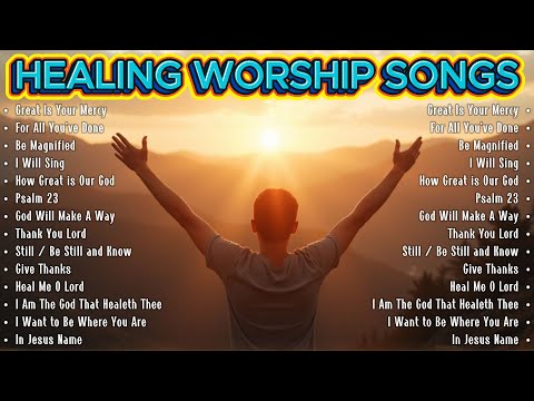 Great Is Your Mercy ✝️ Peaceful Healing Worship Songs for Sleep, Stress & Anxiety Relief