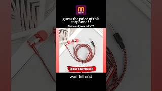 Beast Earphones now available on Meesho 🎧..... Comment your price??..⬇️⬇️ check price - ₹129