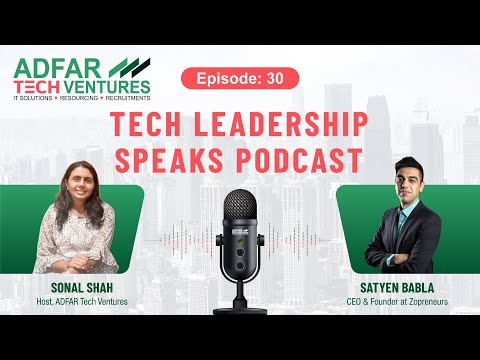 EP 30 - Satyen Babla:Entrepreneur & Dance, Fitness Digital Marketing Advocate| Founder at Zopreneurs