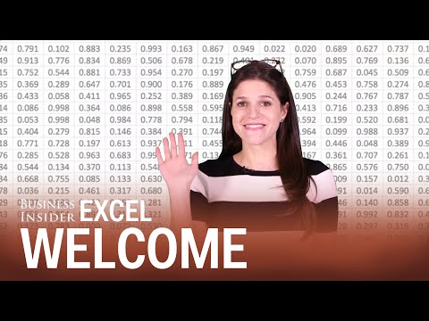 Welcome To BI: Excel