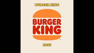 Burger King evolution logos