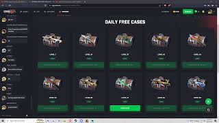 casE time! lucky cases wwOw woah!!!! woW csgoroll.com/r/savant use code "SAVANT"