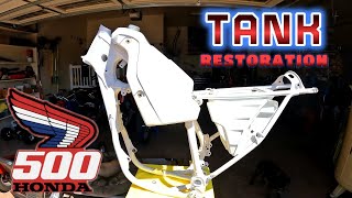DIY Gas tank Restoration