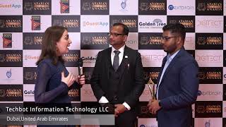 Techbot Information Technology LLC Company - Arabian Best Of Best Awards 2022