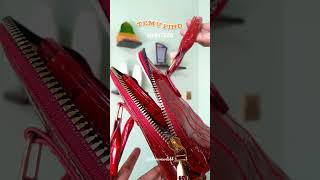 Temu find burgundy handbag 🍒👜 ale347838  #youtubeshorts #temu #temufinds #temuinfluencerprogram