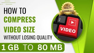 How to Compress Video Size Without Losing Quality | Free Reduce Video Size | Handbrake