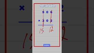 Fast Multiplication Trick #Mathmind #matthstrics #calculationtrick #shortsfeeds #shorts