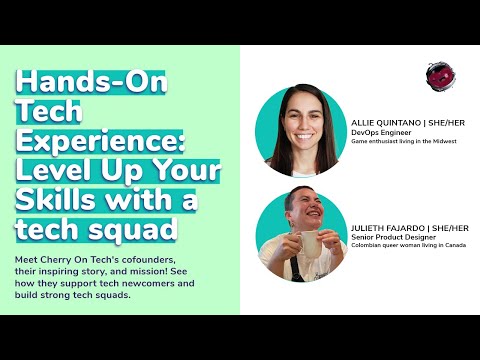 Hand on tech experience: Level up your experience with a tech squad
